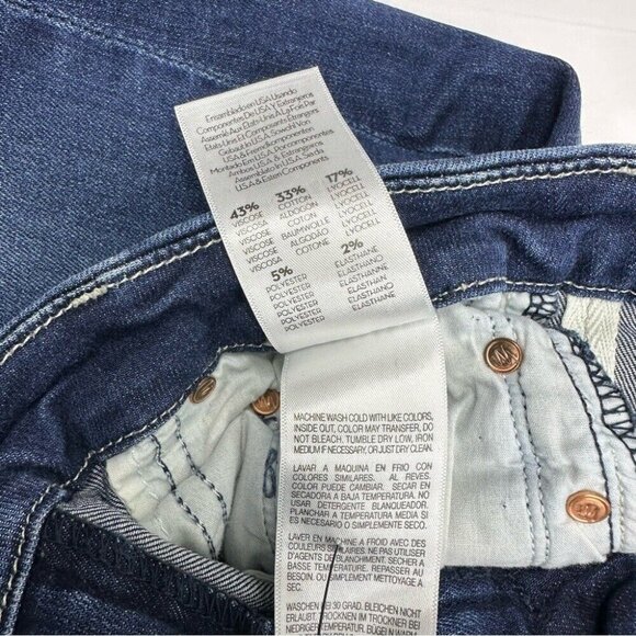 Mother Denim Women’s Looker Ankle Fray Tonge and Chic Designer Jeans W24-26/L26 - Picture 6 of 11